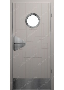 Дверь распашная остекленная дизайнерская (PortDesign 9)