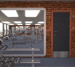 Двери для спортзалов и фитнес-центров