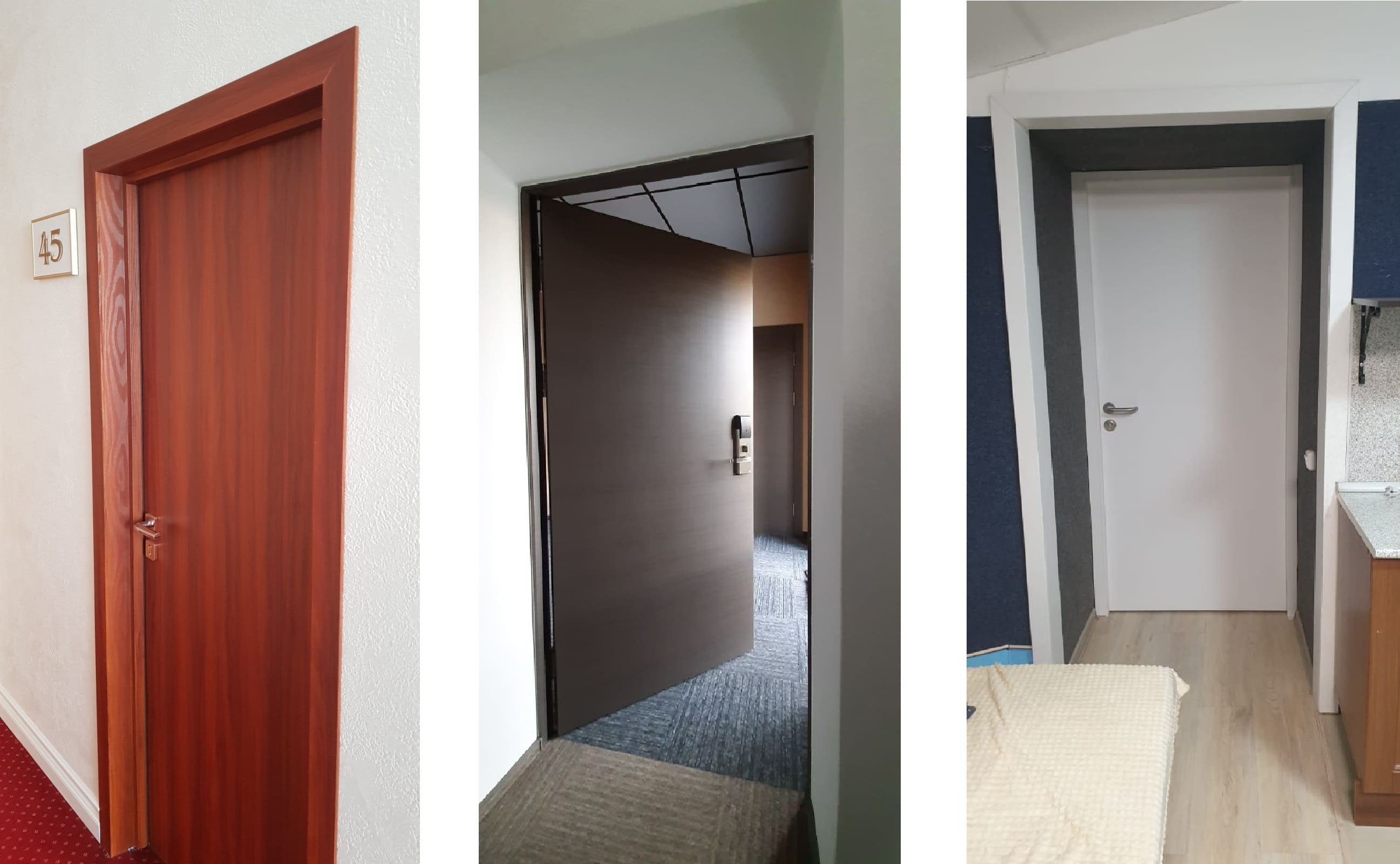 Двери в номерах отелей, от производителя "Двери Остиум"